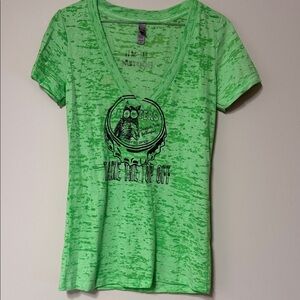 Green Hooters Graphic T-Shirt